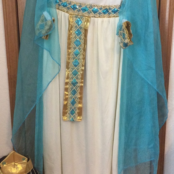 Bundle wig/Cleopatra Halloween costume size large. - Picture 3 of 8